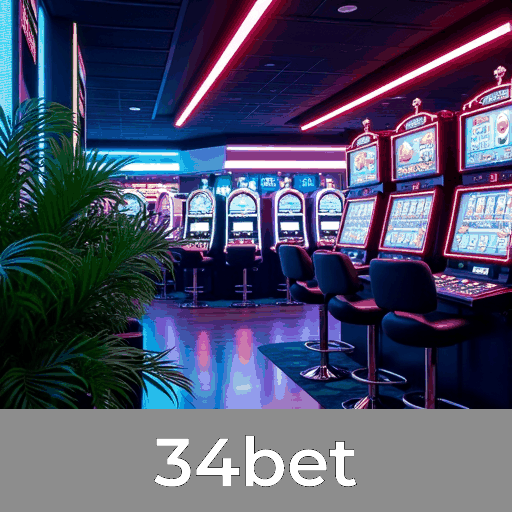 Experimente a Emoção dos Jogos de Cassino com 34bet